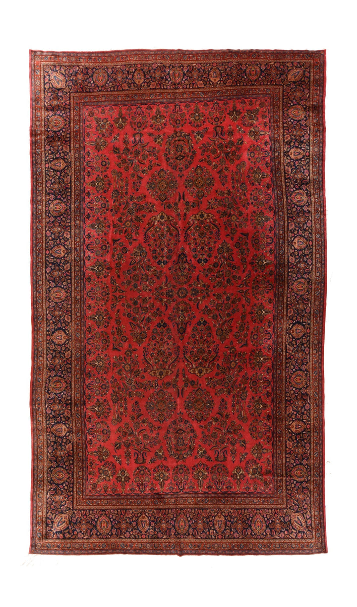 Antique Kashan Rug 10'1'' x 16'0''