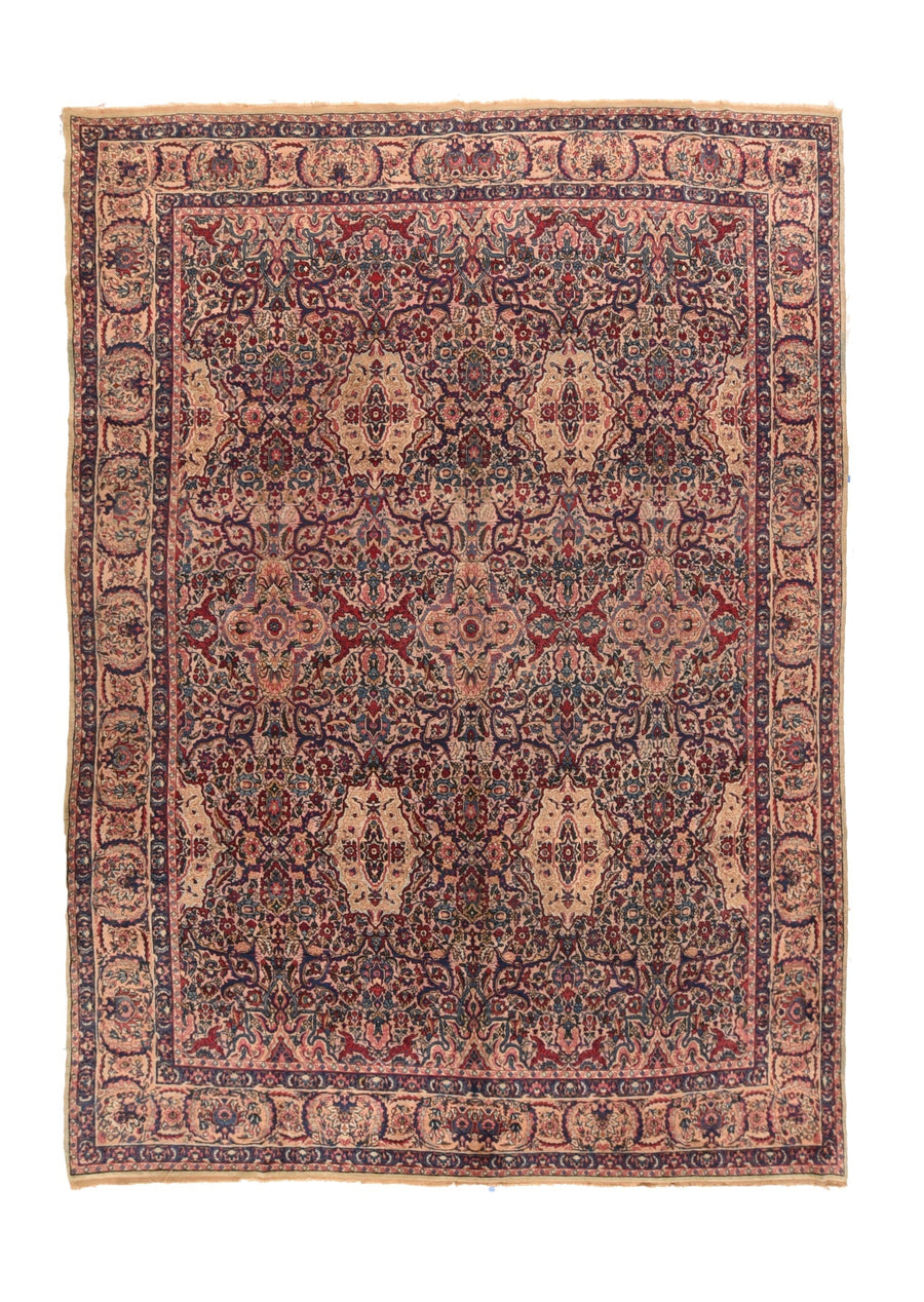 Antique Lavar Kerman Rug 8'11'' x 11'11''