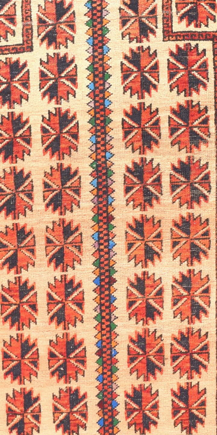 Vintage Balouch Rug 3'2'' x 4'2''