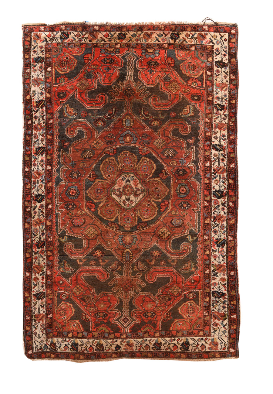 Vintage Hamadan Rug 4'6'' x 6'9''